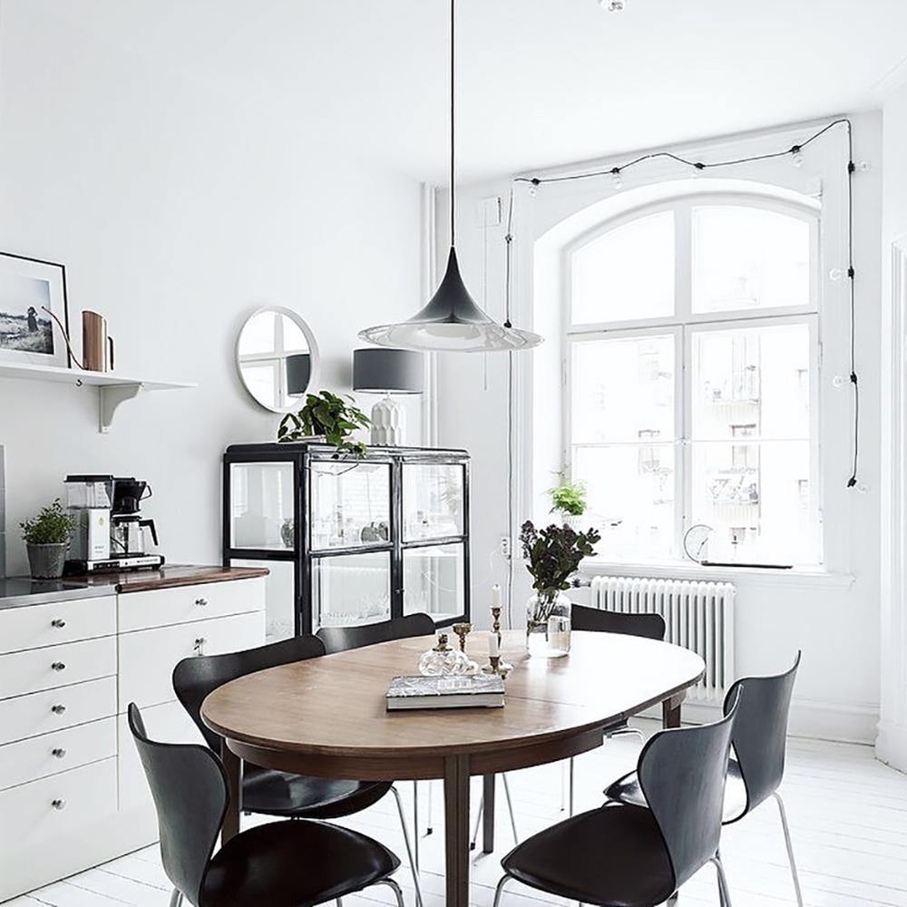 Semi pendant light