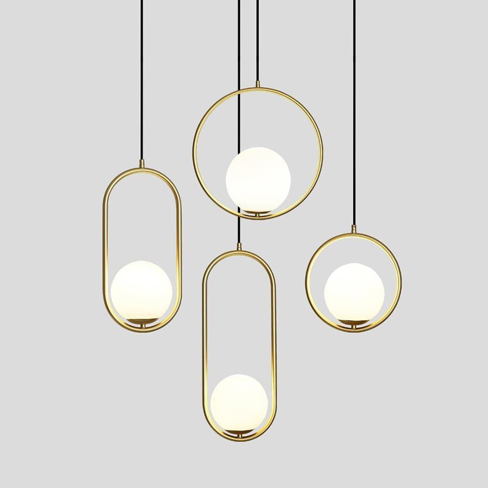 Mila Brass pendant lamp