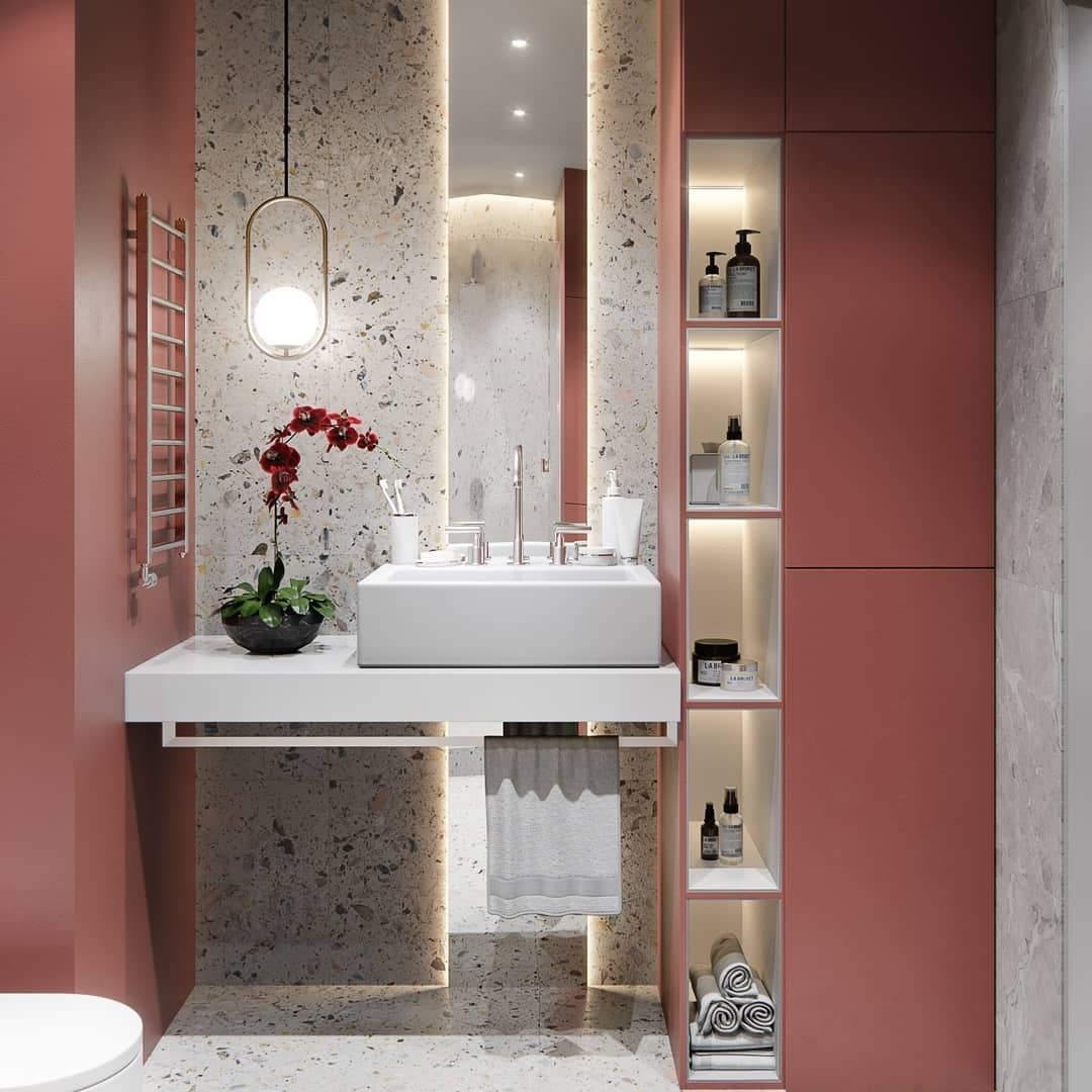 Mila Brass pendant lamp