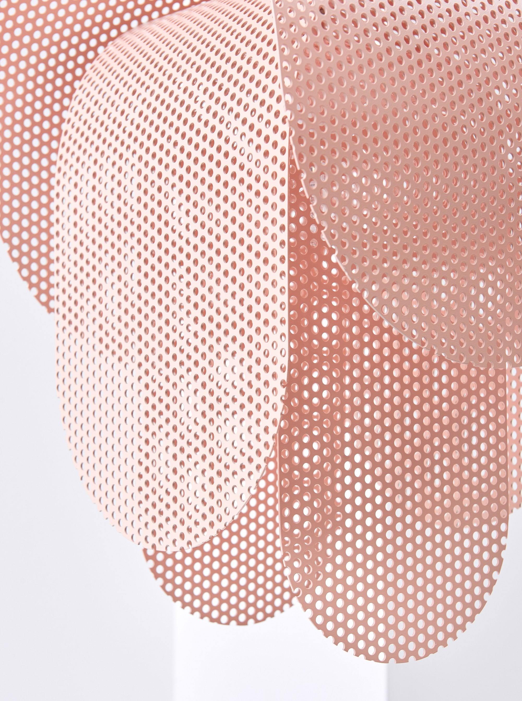 Perforated Metal Pendant Light