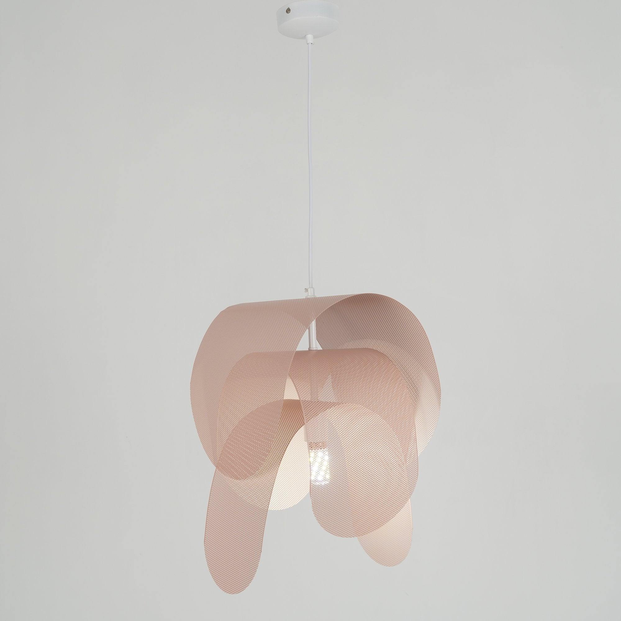 Perforated Metal Pendant Light