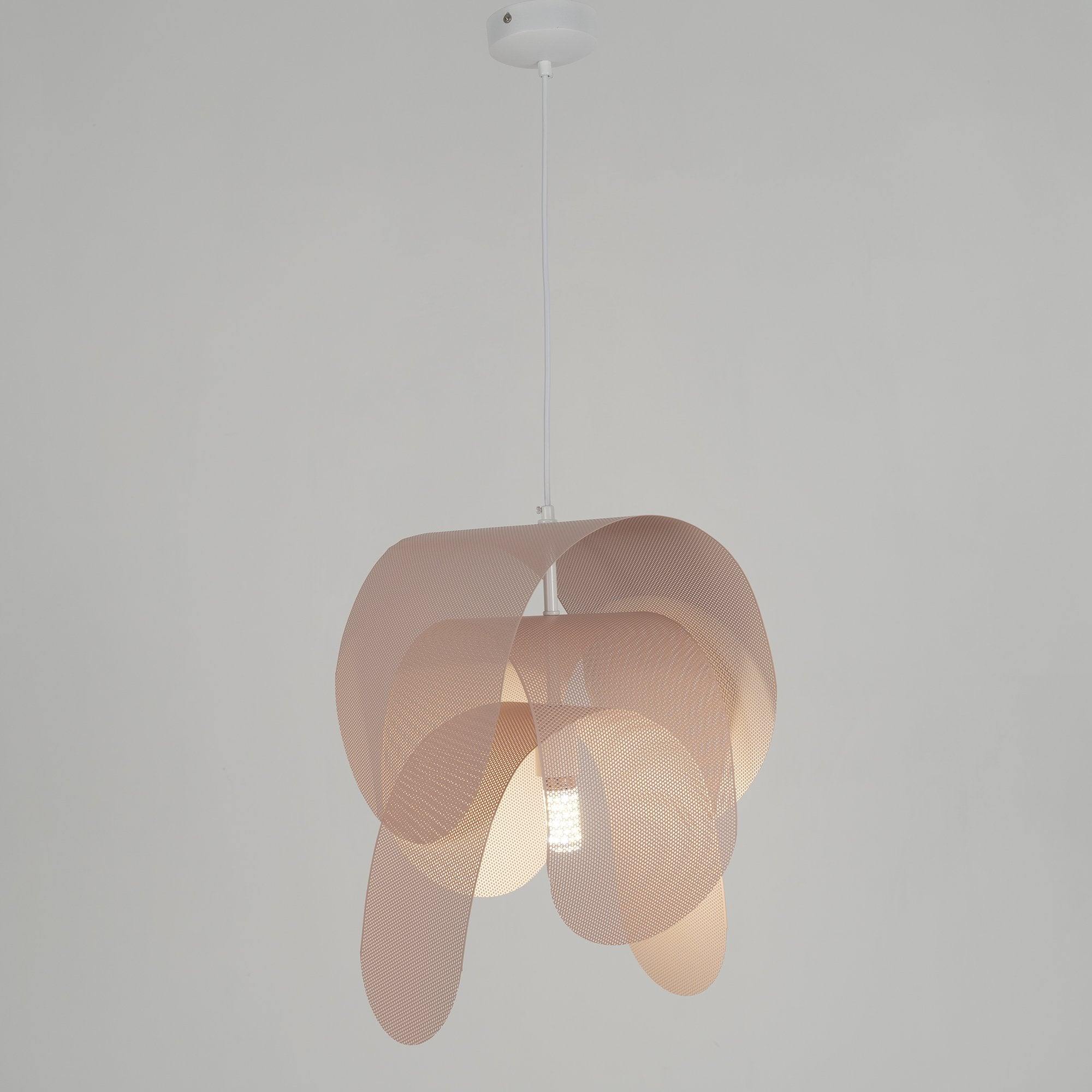 Perforated Metal Pendant Light