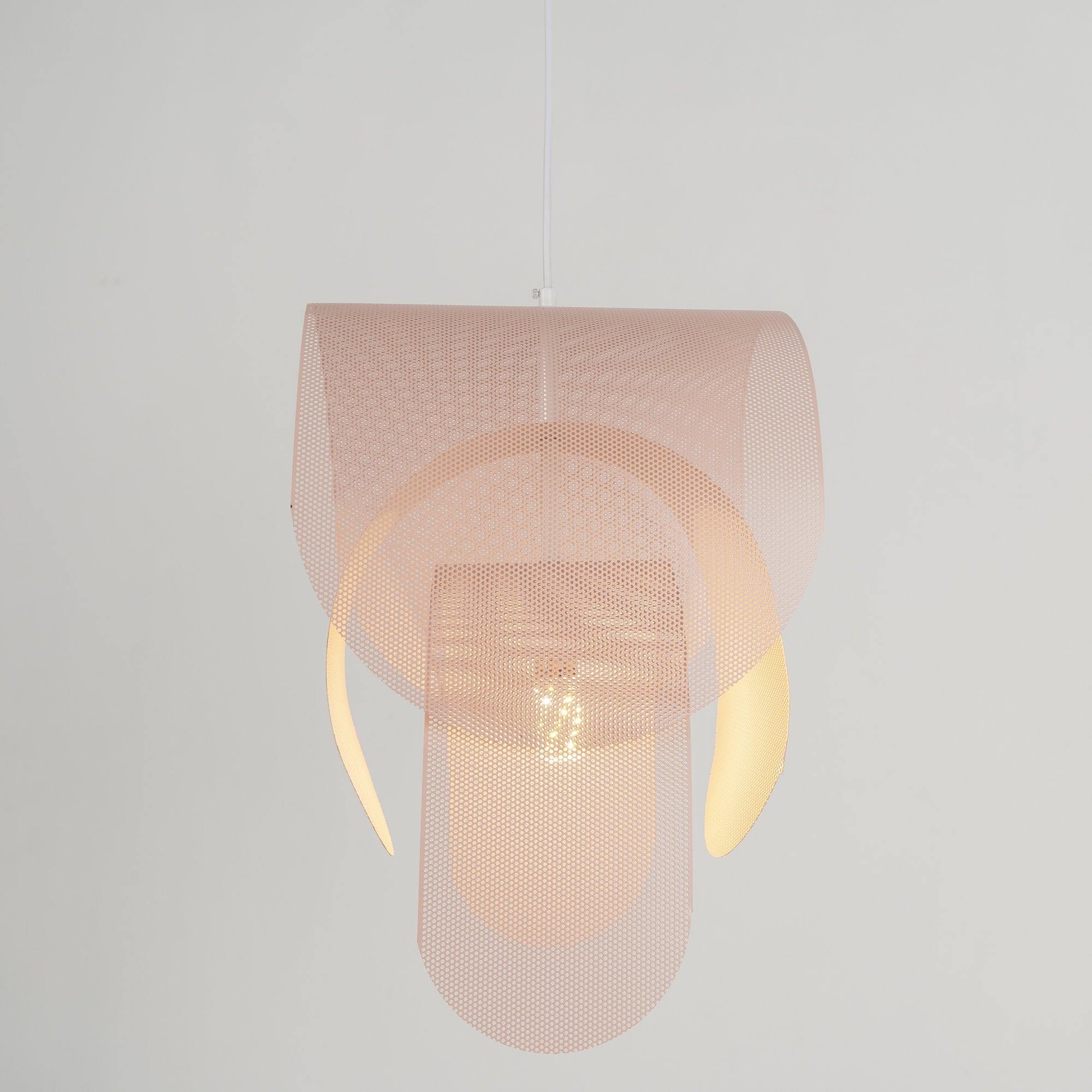 Perforated Metal Pendant Light