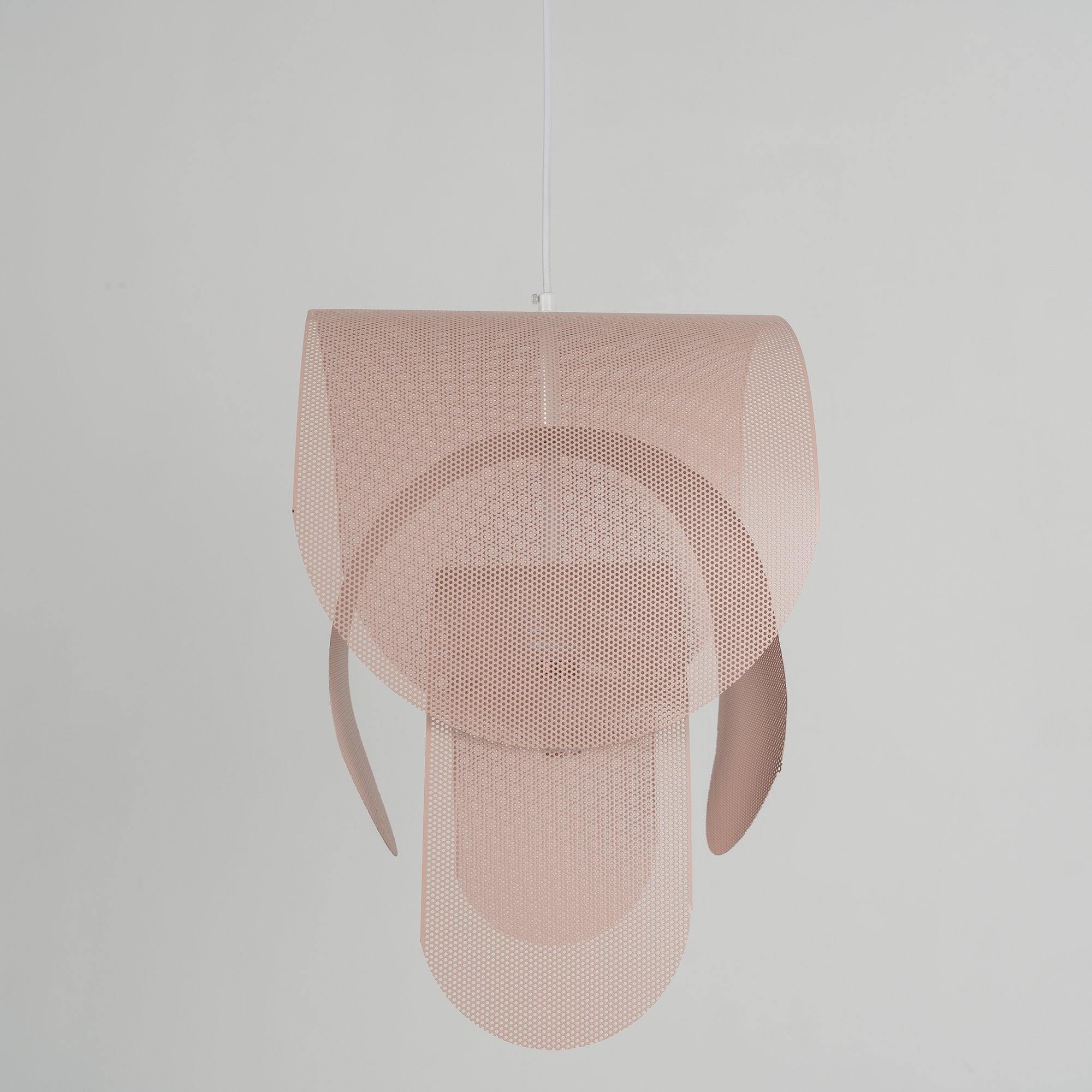 Perforated Metal Pendant Light
