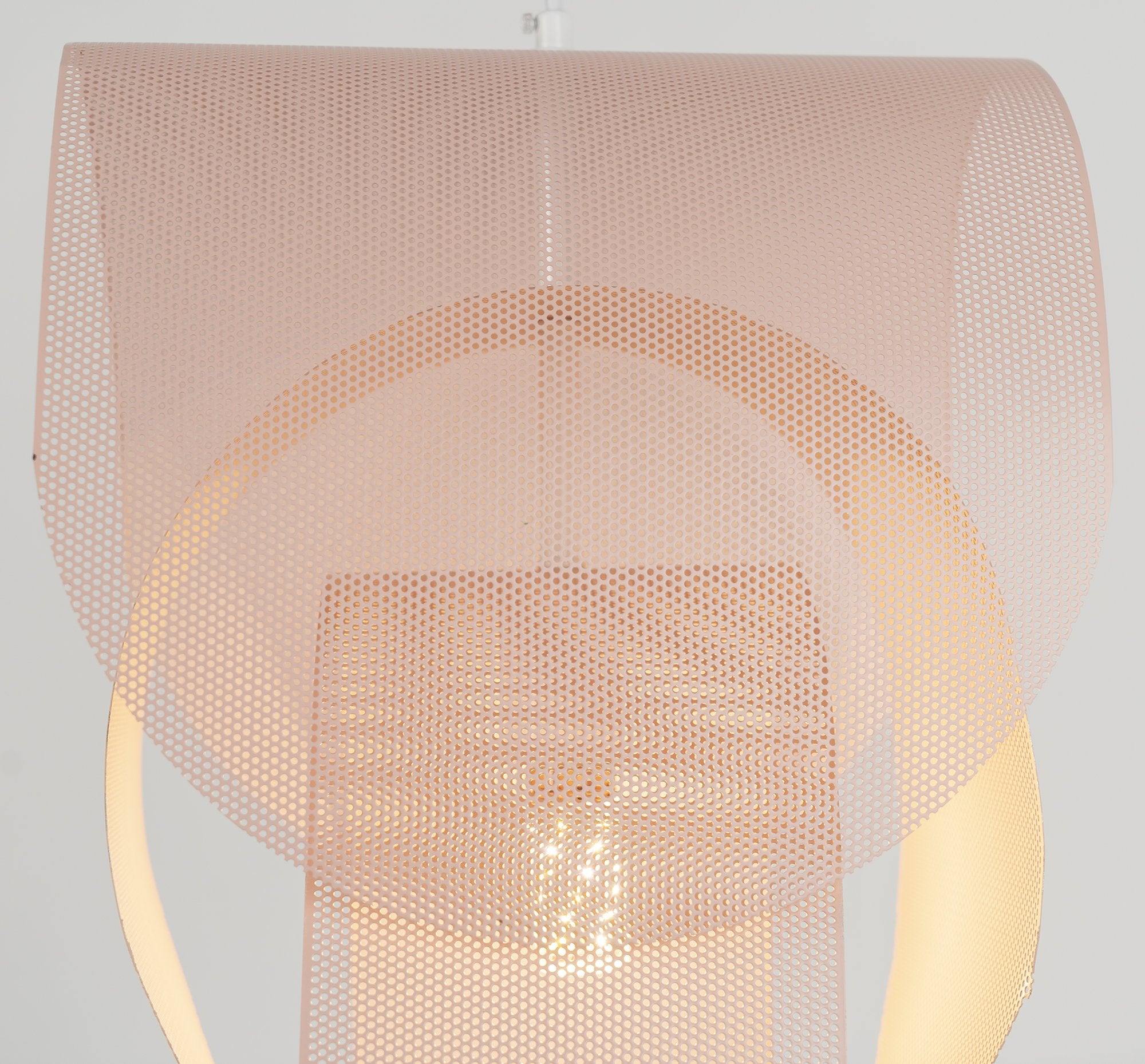 Perforated Metal Pendant Light