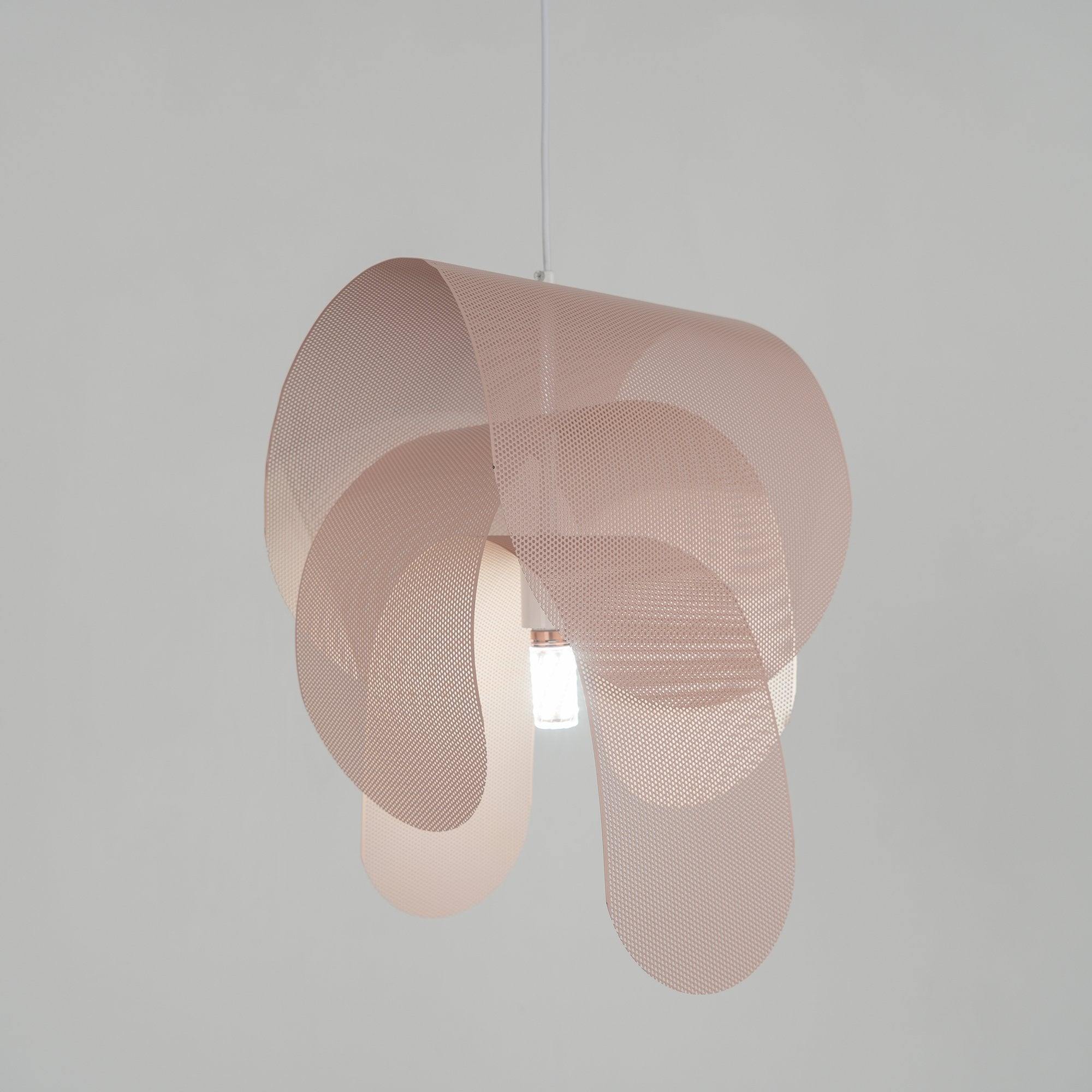Perforated Metal Pendant Light