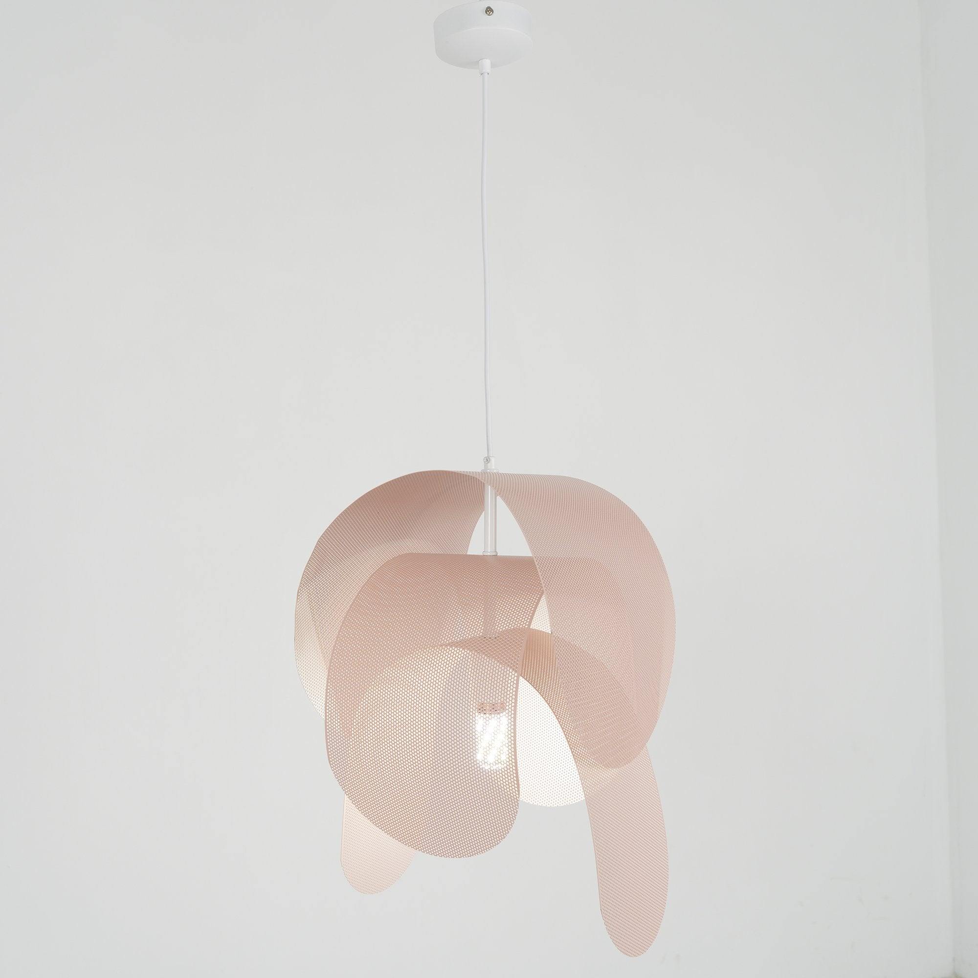 Perforated Metal Pendant Light