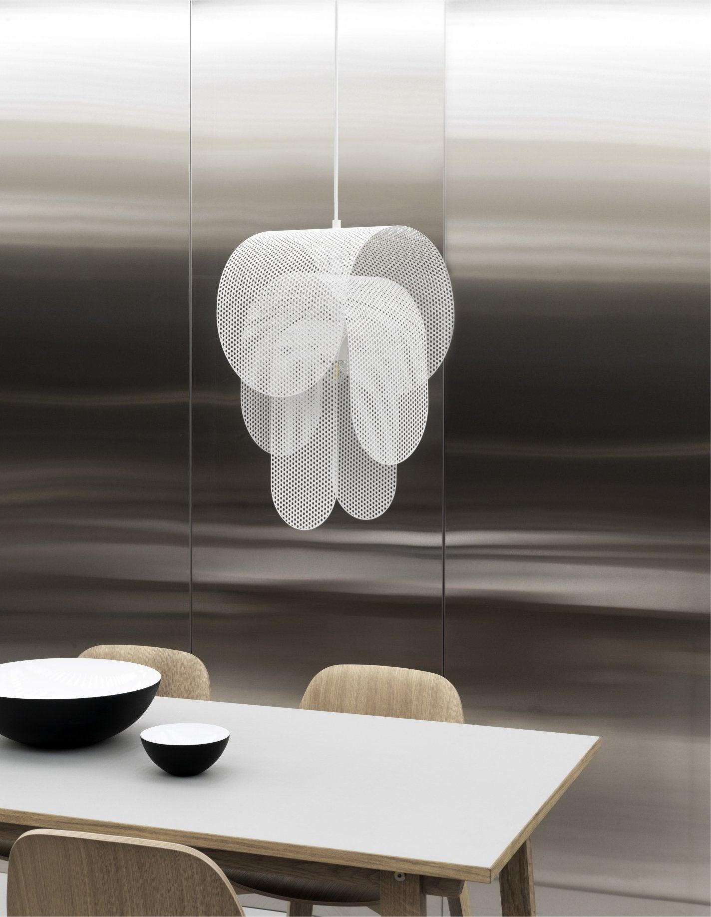 Perforated Metal Pendant Light