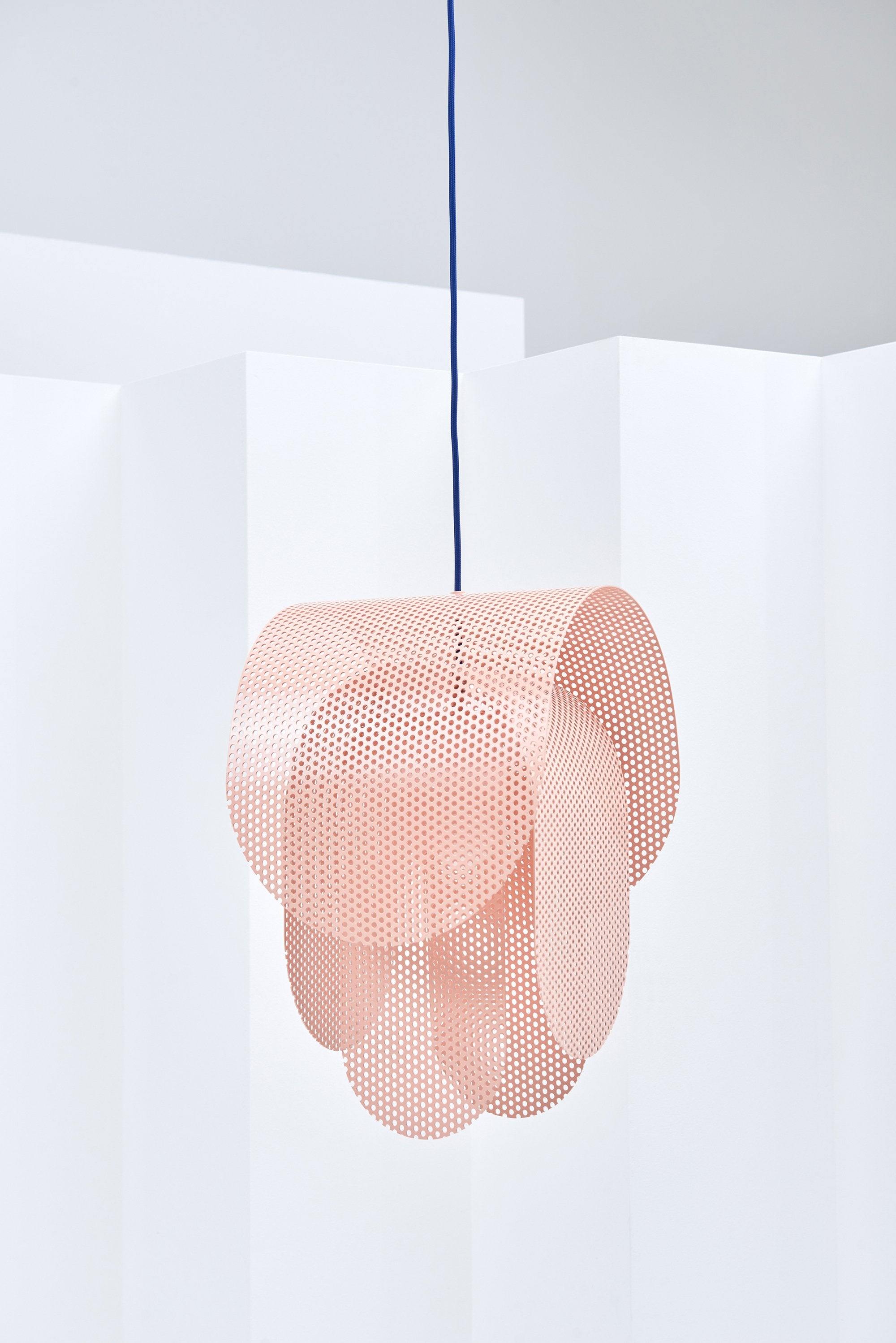 Perforated Metal Pendant Light