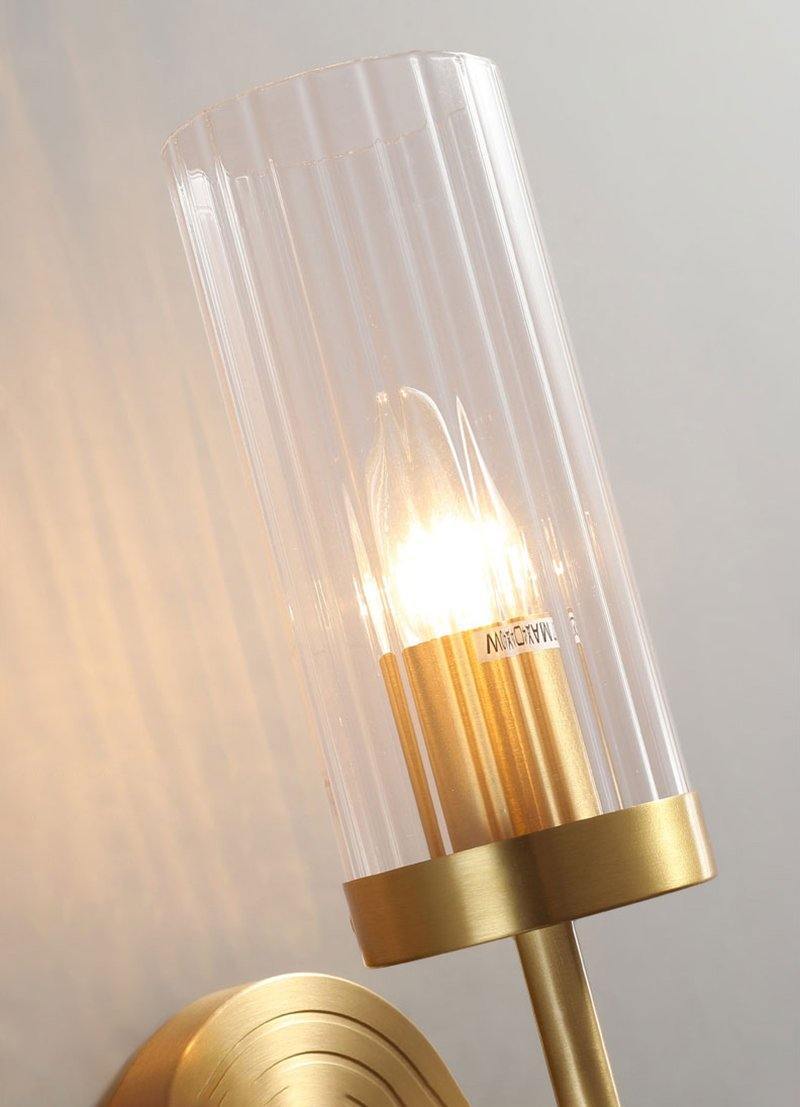 Clear Glass Shade Wall Sconces
