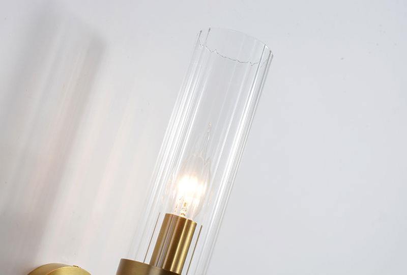 Clear Glass Shade Wall Sconces