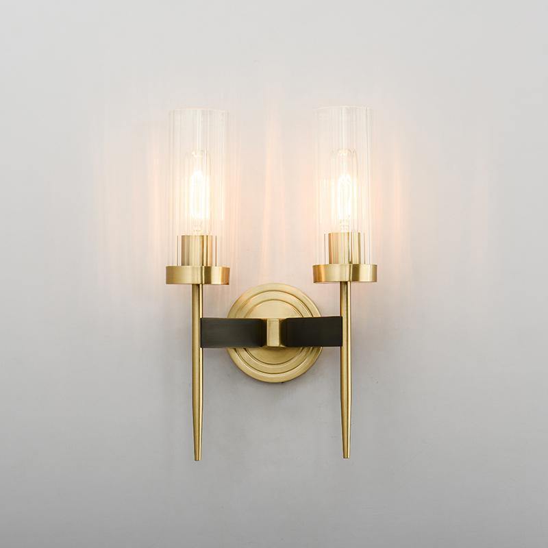 Clear Glass Shade Wall Sconces