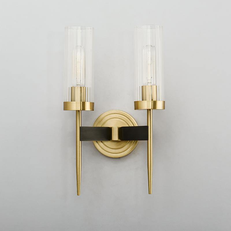 Clear Glass Shade Wall Sconces