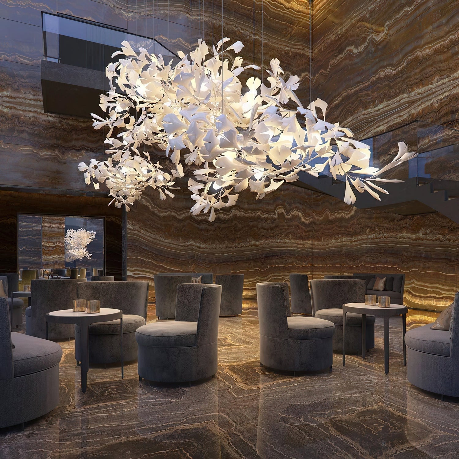 Symbol of Light: 4 Elegant Gingko Chandelier Trends for Your Home