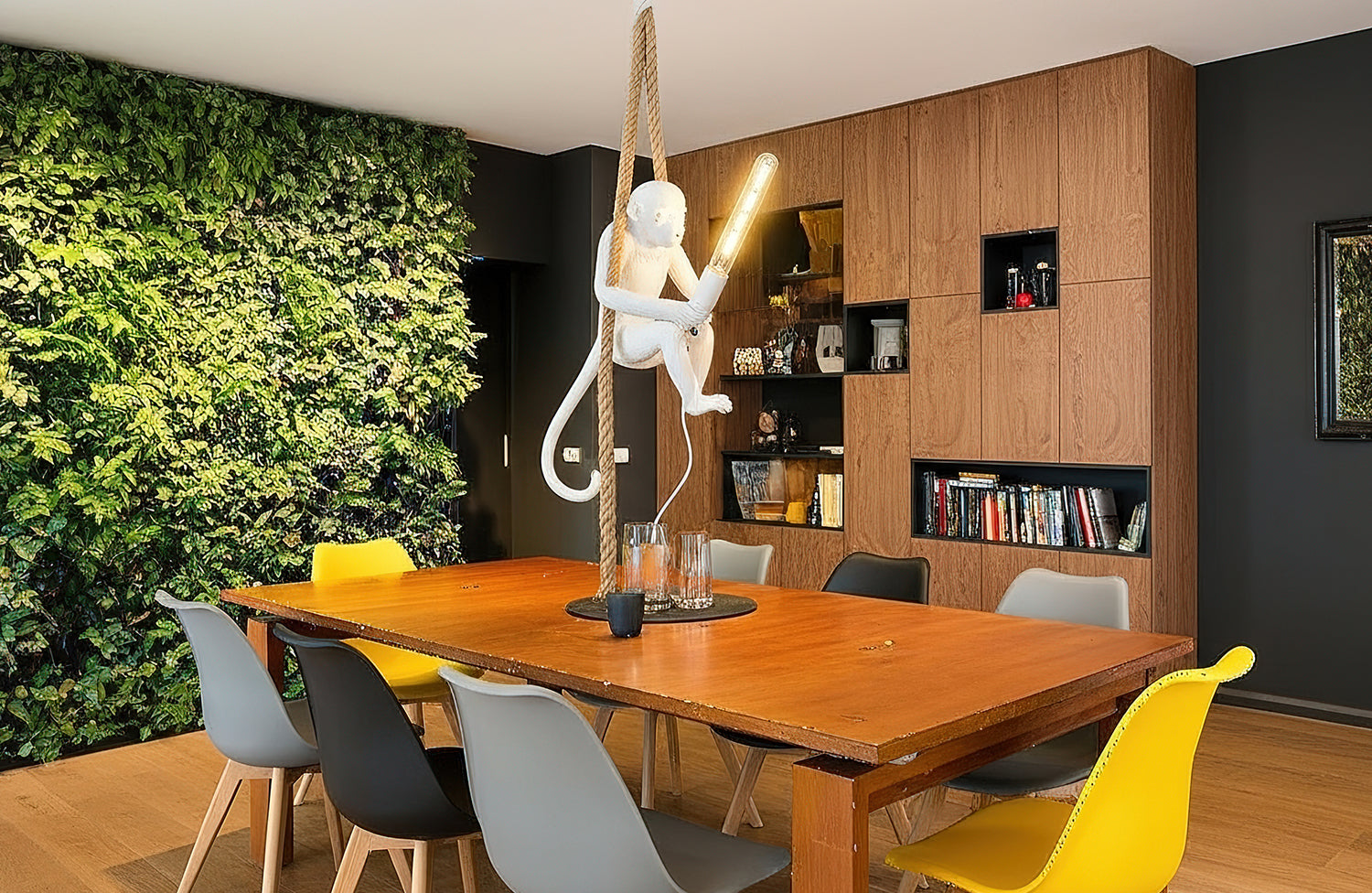 Monkeys in Light: Pendant and Table Lamps That Complement Your Style