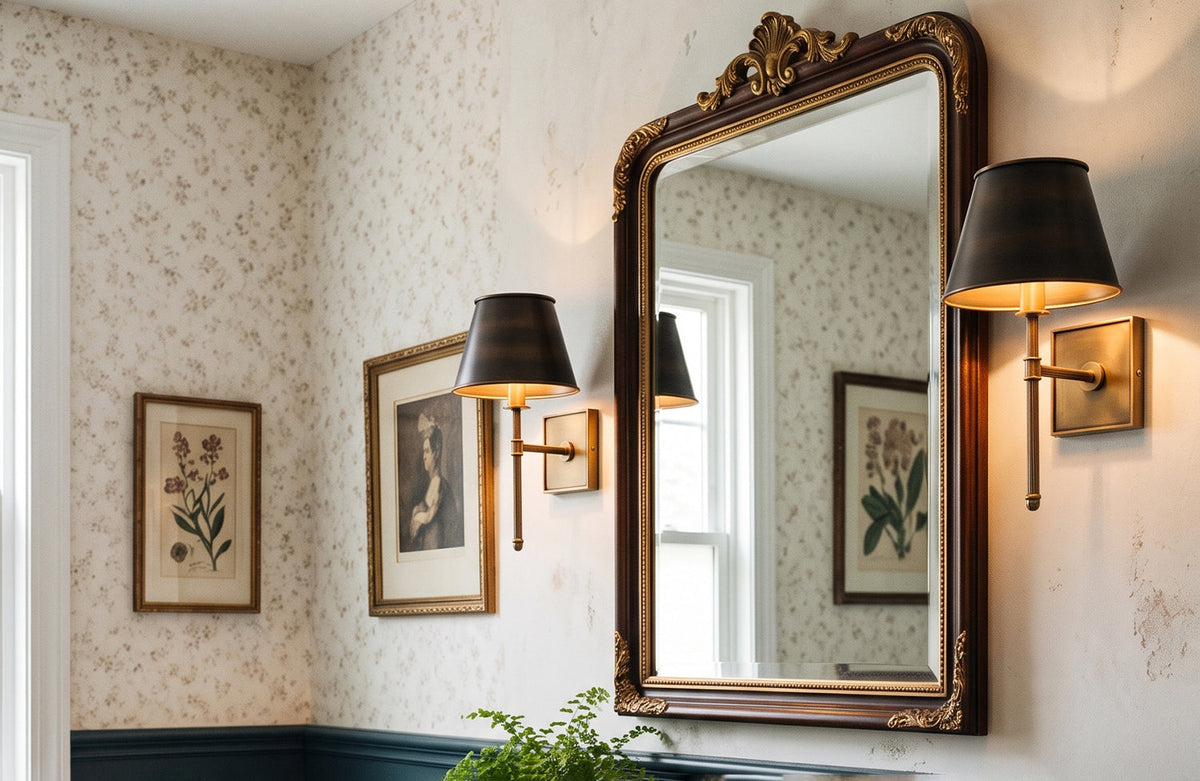 Why I'm Currently Obsessed With This Moody Mid-Century Sconce