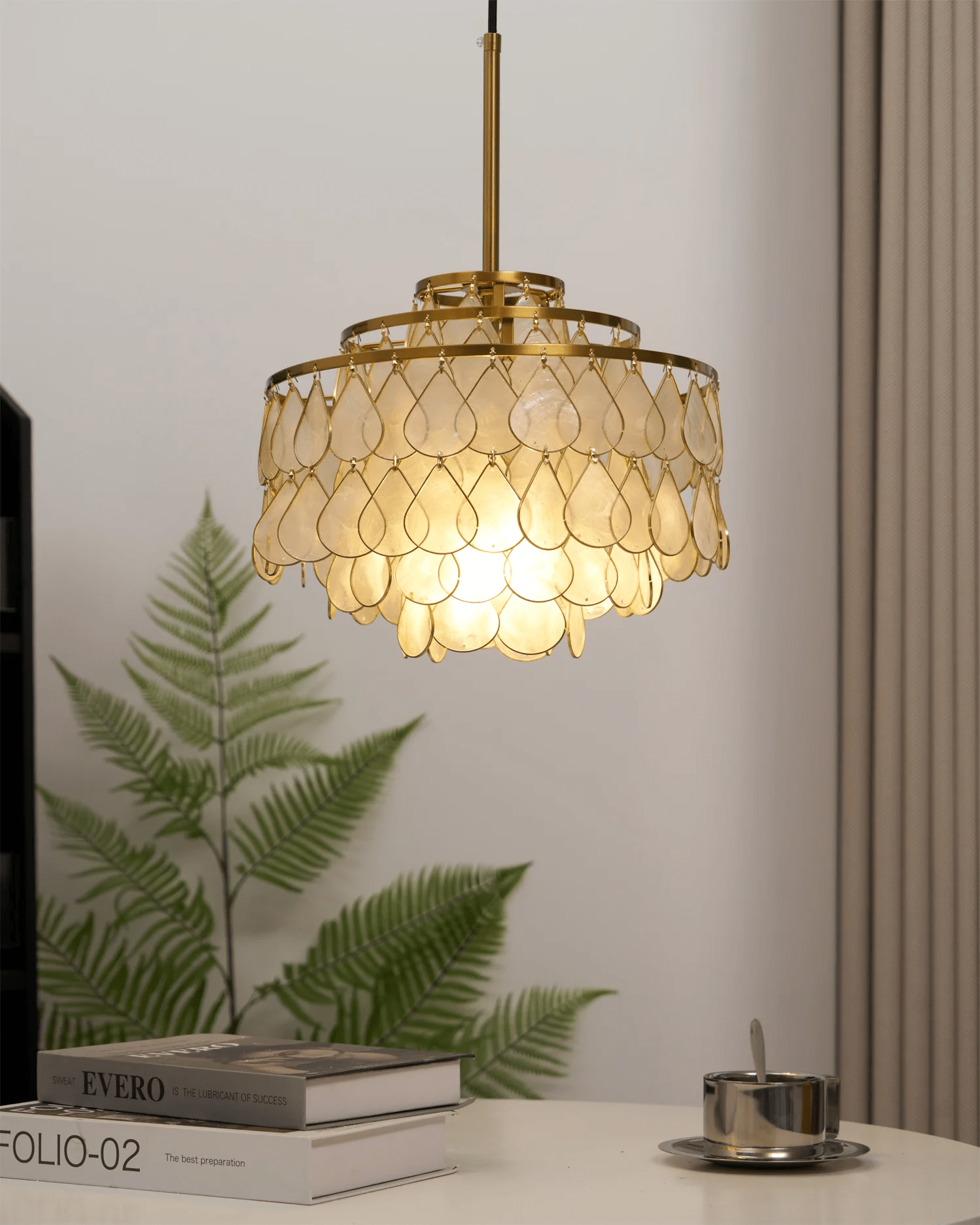 Abbington Shell Chandelier