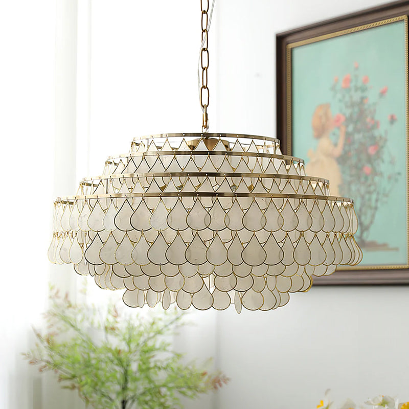 Abbington Shell Chandelier – detail 3