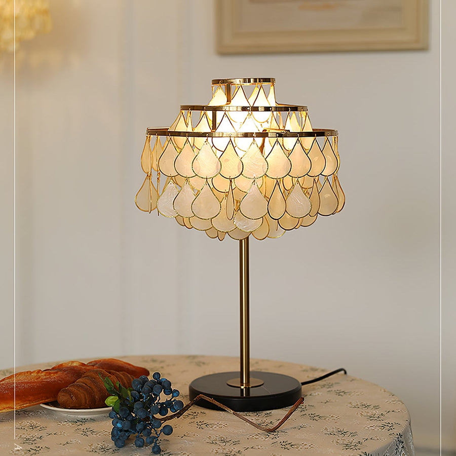 Abbington Shell Table lamp – detail 3
