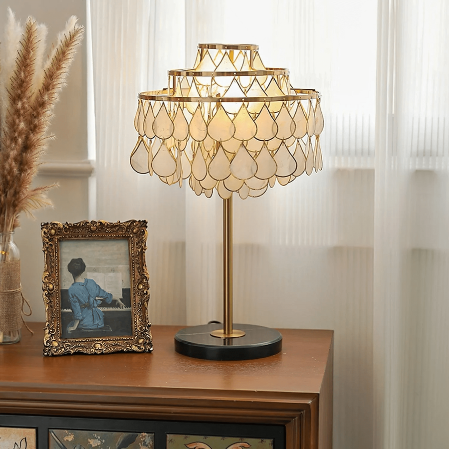 Abbington Shell Table lamp – detail 2