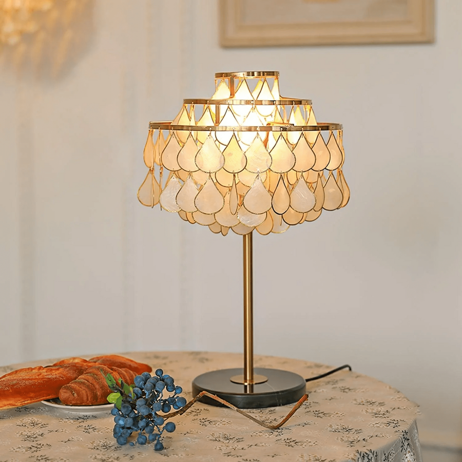 Abbington Shell Table lamp – detail 4