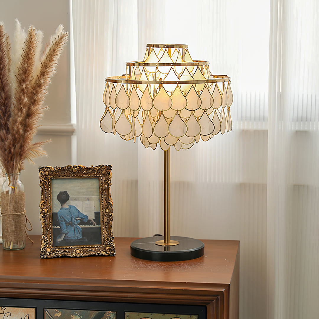 Abbington Shell Table lamp