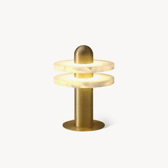 Alabaster Planes Table Lamp