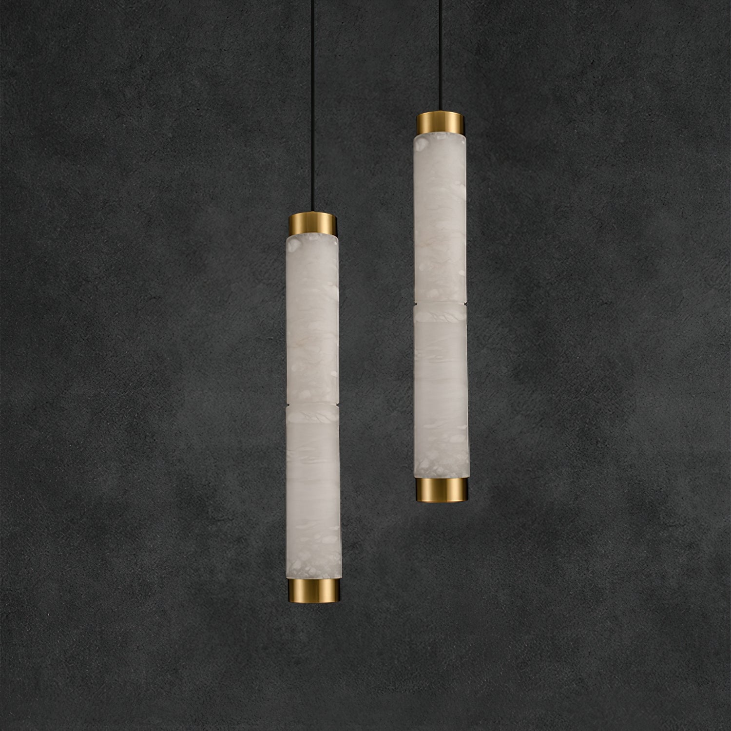 Alabaster Tubes Pendant Lamp