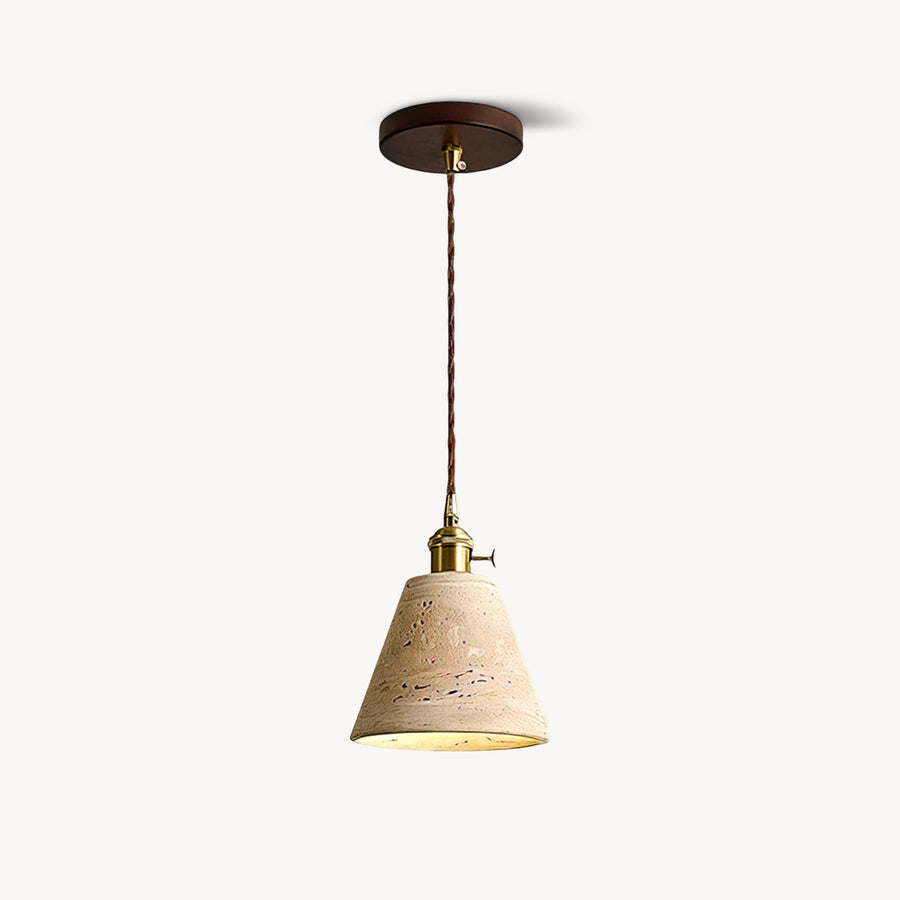 Alagusmo Travertine Pendant Light