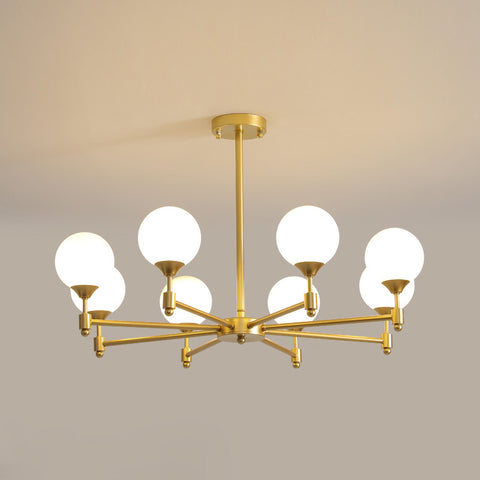 8 luci Dia 80cm x H 54cm / ∅ 31.5″ x H 21.3″