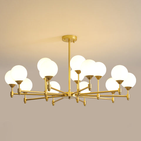 10+5 luci Dia 100cm x H 54cm / ∅ 39.4″ x H 21.3″
