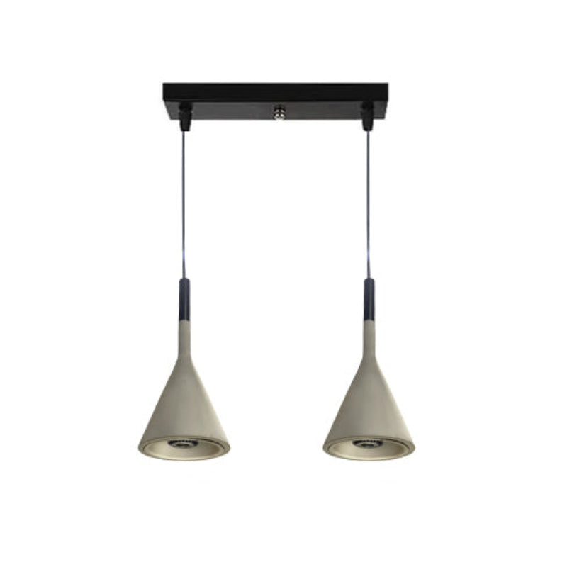 Lampe à suspension en résine Aplomb