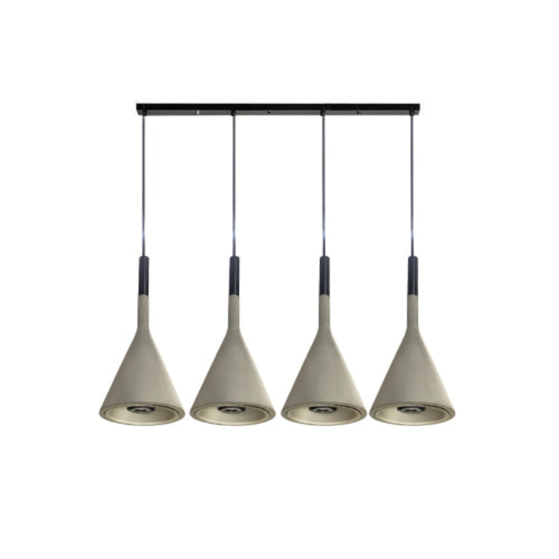 Lampe à suspension en résine Aplomb