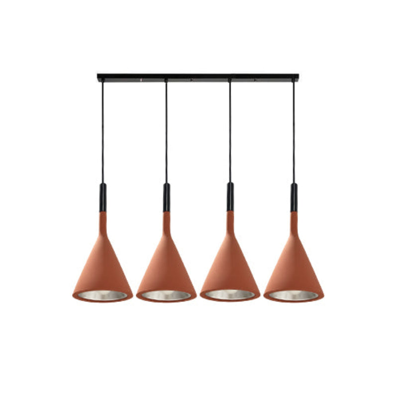 Lampe à suspension en résine Aplomb