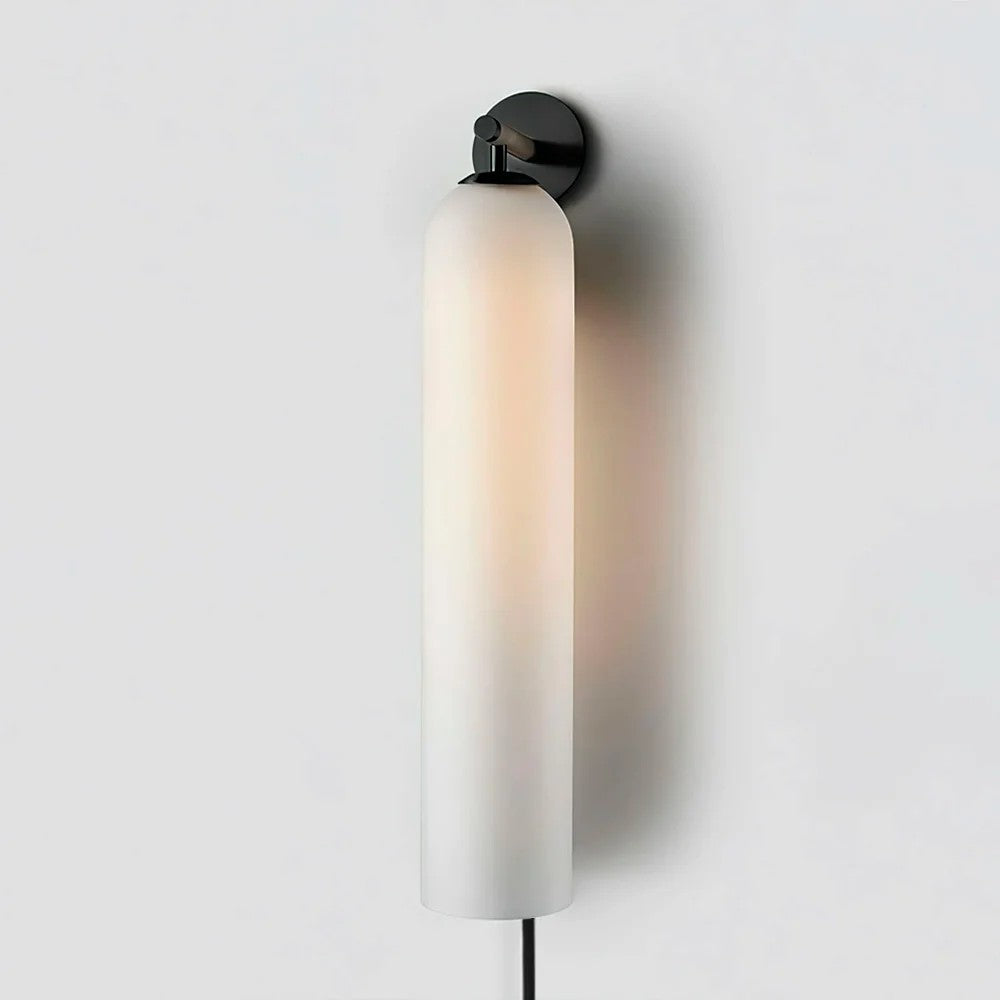 Art Glass Plug-In Sconce