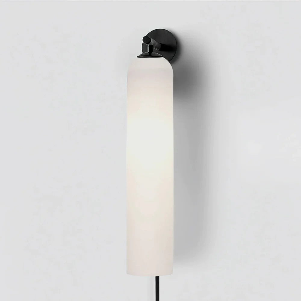 Art Glass Plug-In Sconce