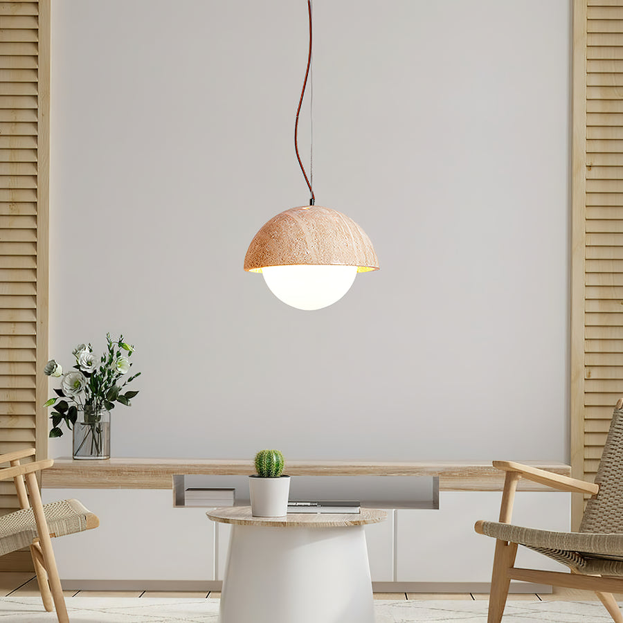 Aslo Travertine Pendant Lamp – detail 2