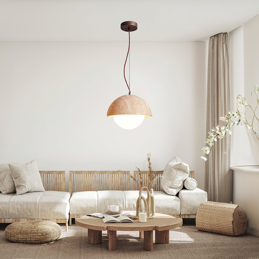 Aslo Travertine Pendant Lamp – detail 3