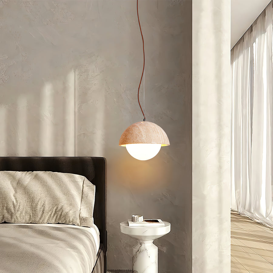 Aslo Travertine Pendant Lamp – detail 6