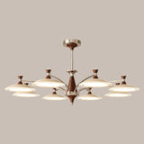 8 heads: Dia 105cm x H 50m / ∅ 41.3″ x H 15.7″