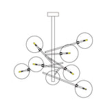 8heads Dia 70cm x H 67cm / ∅ 27.5″ x H 26.3″