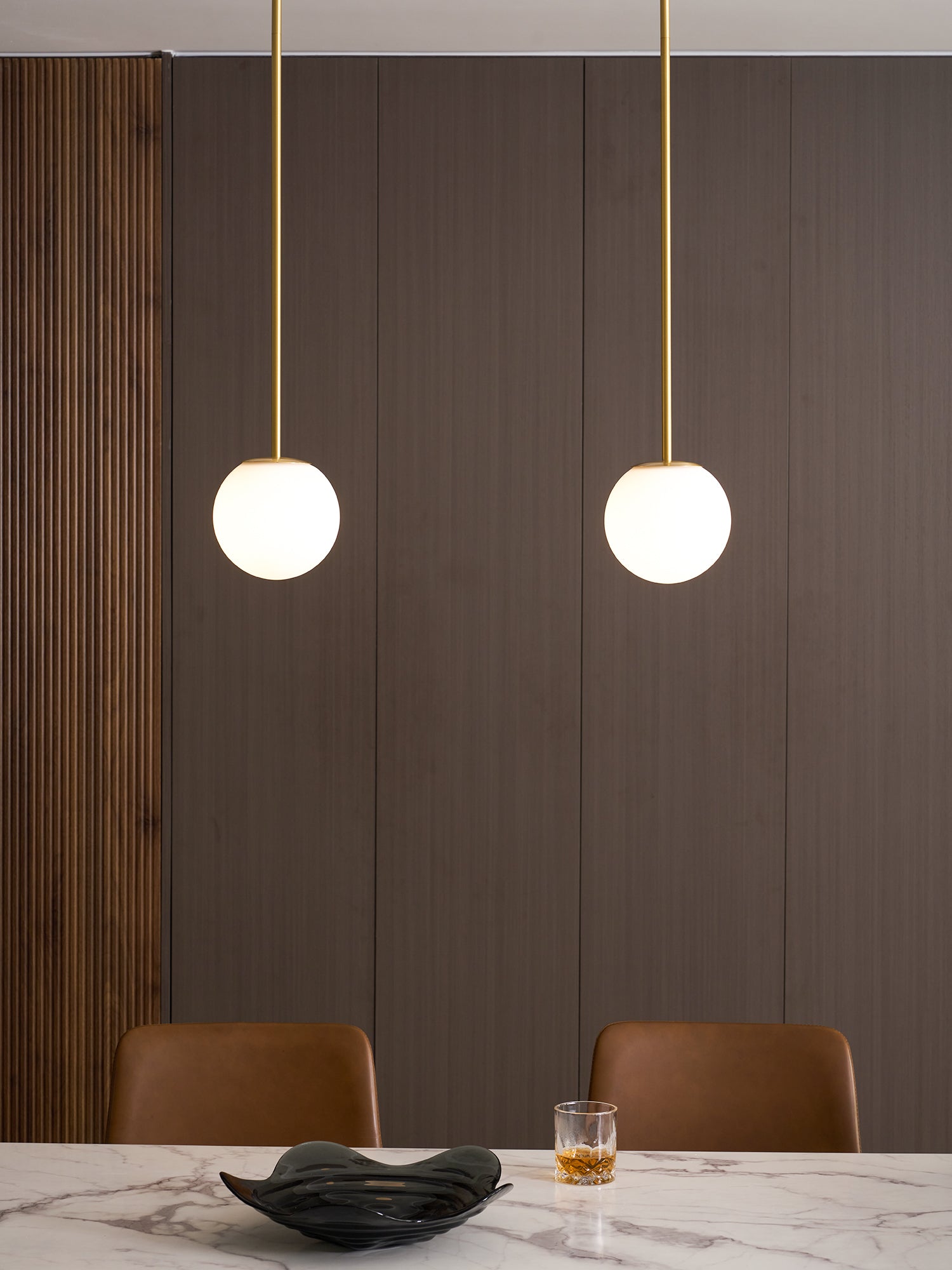 Brass Architectural Collection Pendants