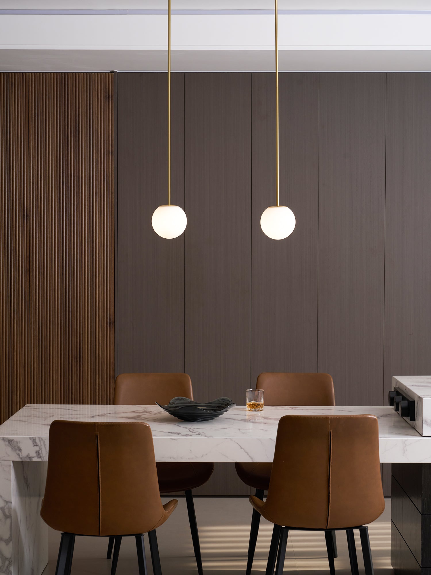 Brass Architectural Collection Pendants