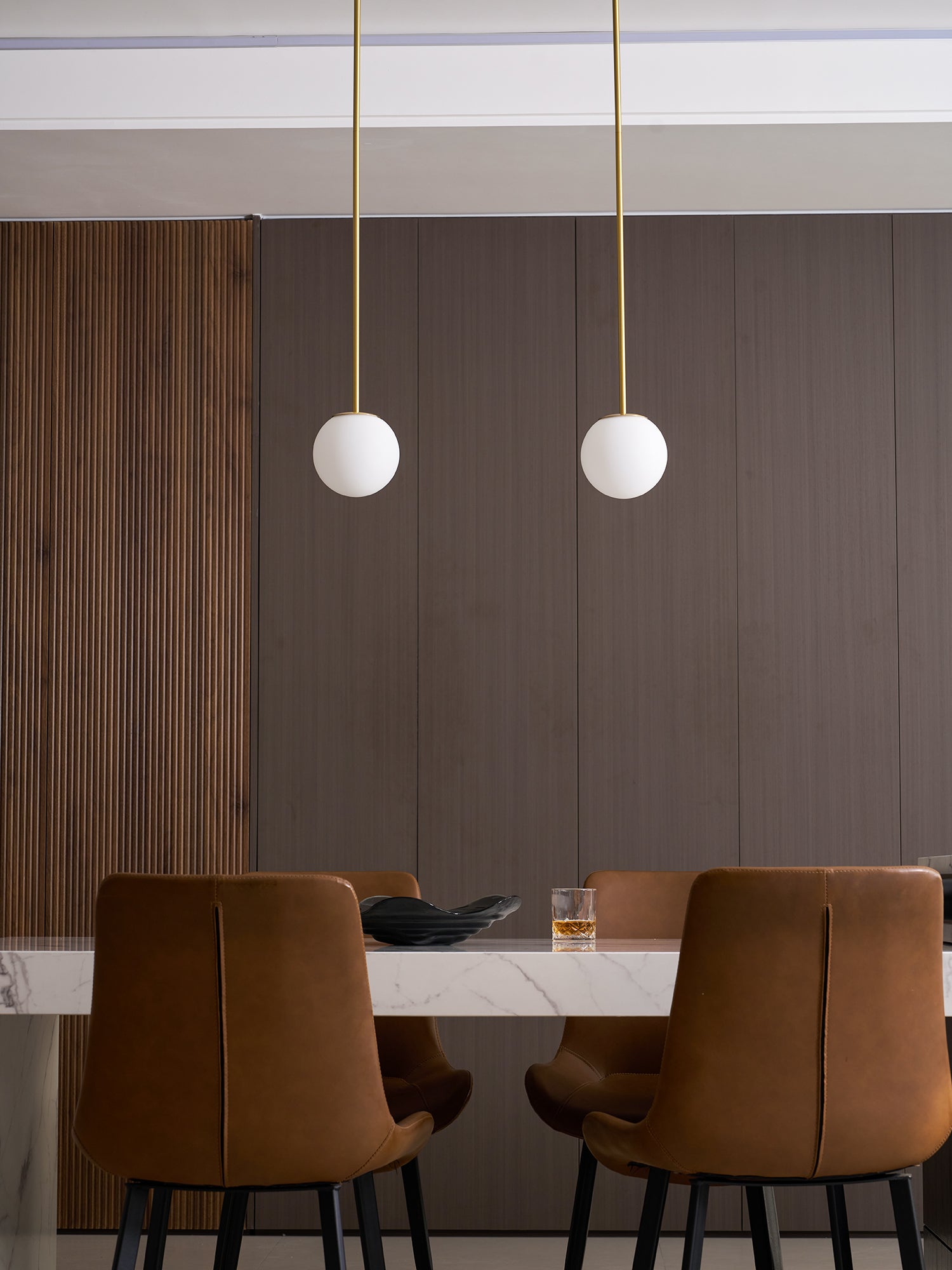 Brass Architectural Collection Pendants