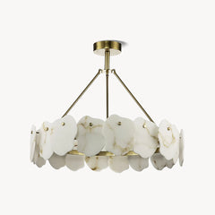 Burton Alabaster Chandelier