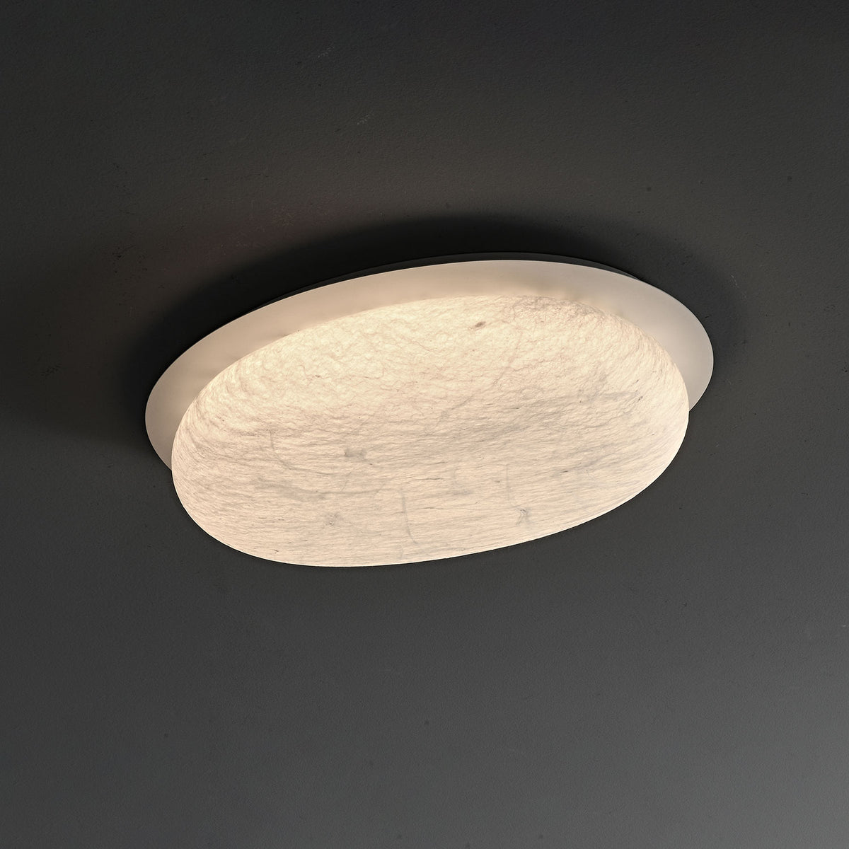 Calista Silk Flush Mount Ceiling Light