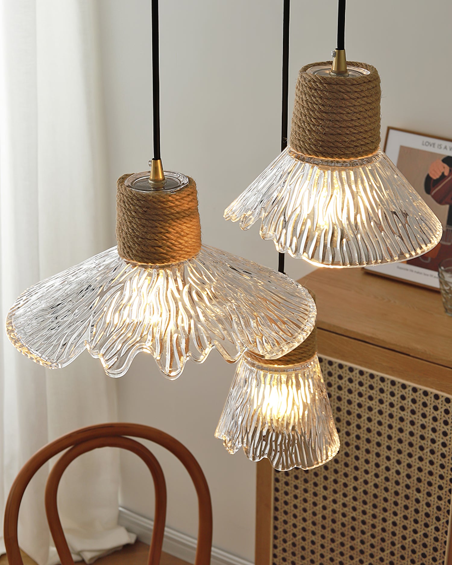 Callie Glass Pendant Lamp