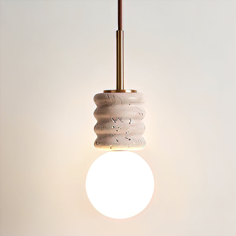 Candeeiro Travertine Pendant Light – detail 16