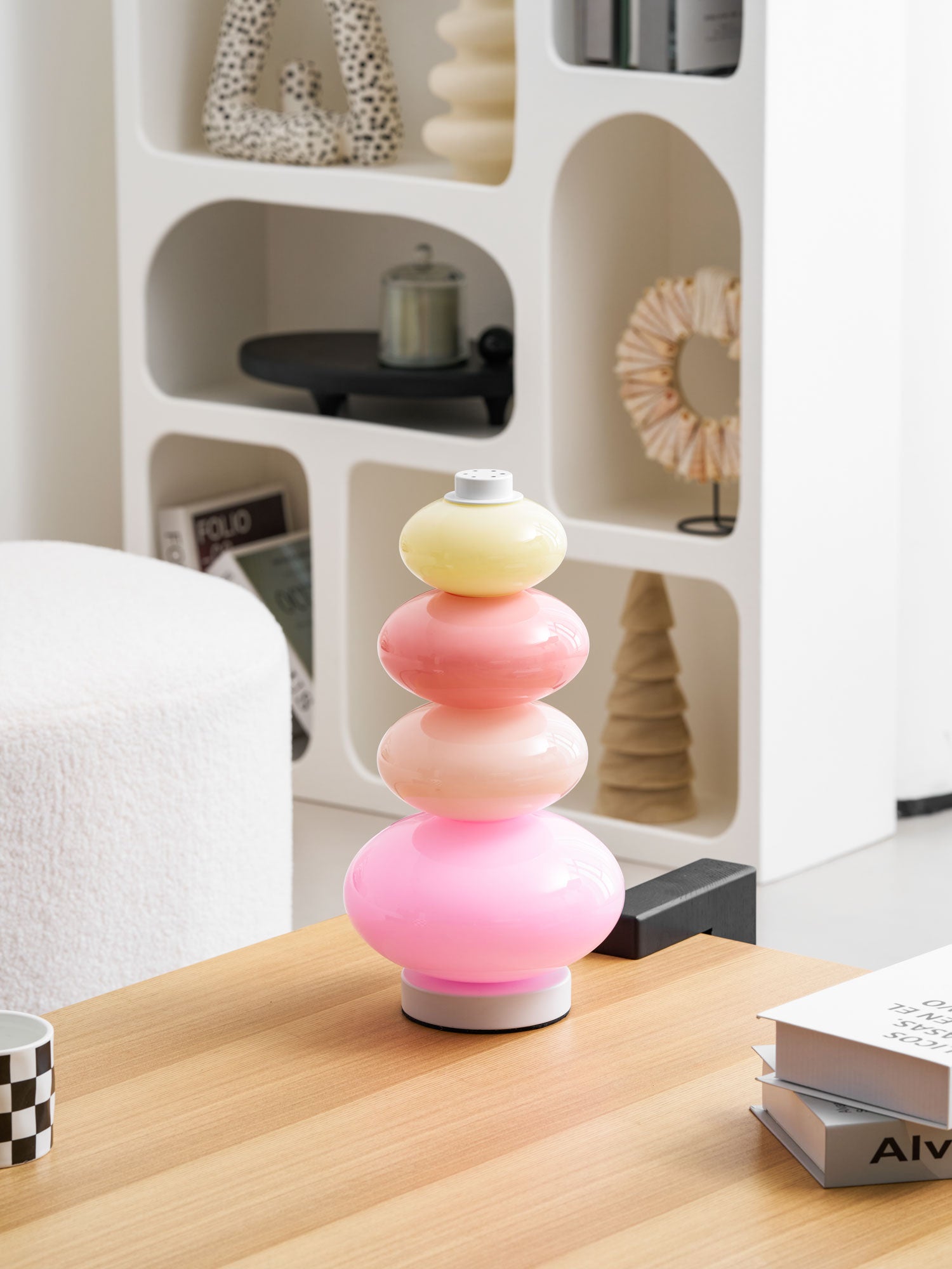 Lampe de table bonbons