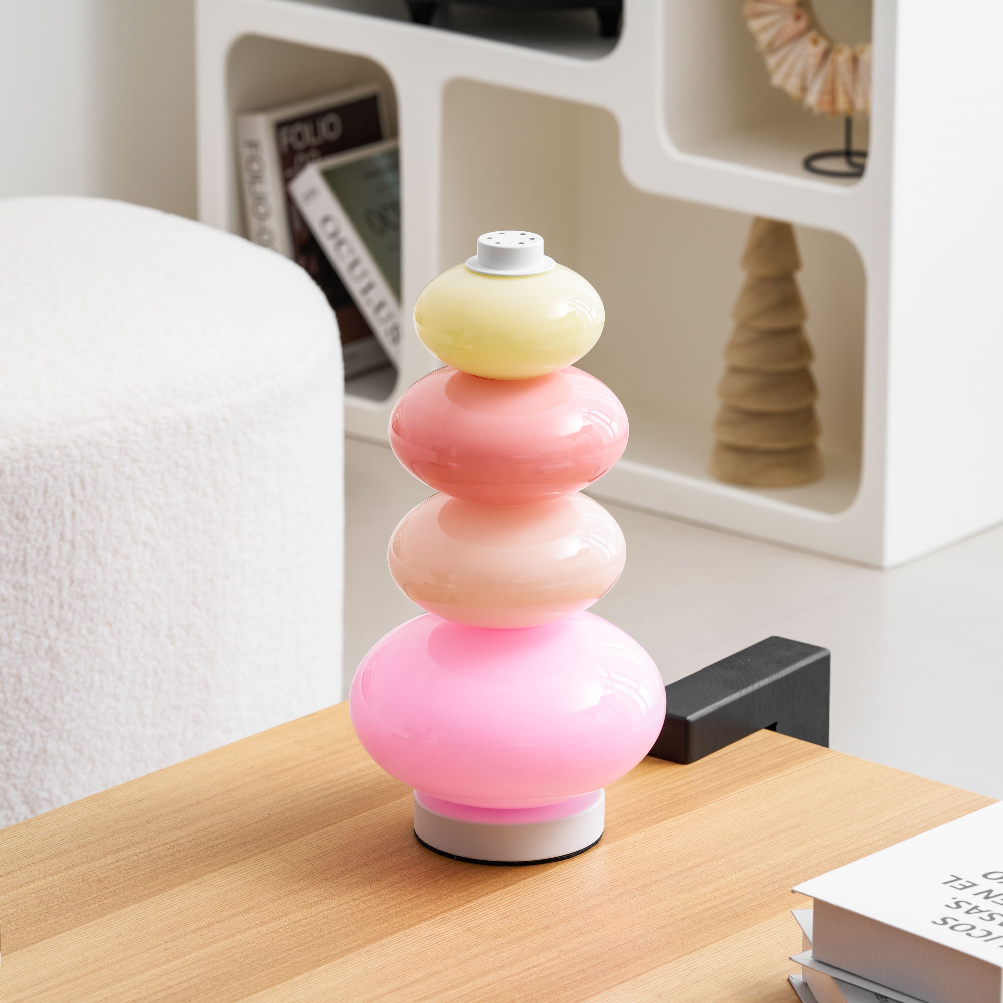Lampe de table bonbons